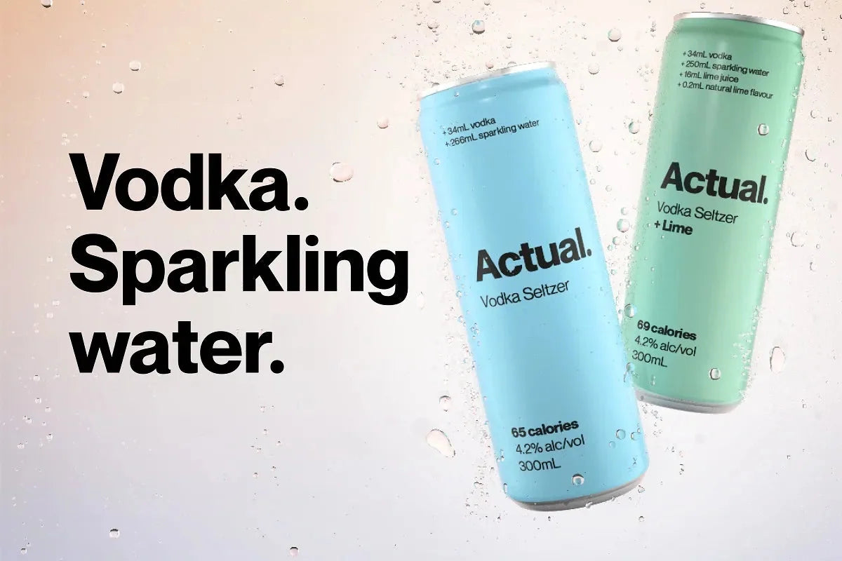 Actual Seltzer — The can, up close, image 4
