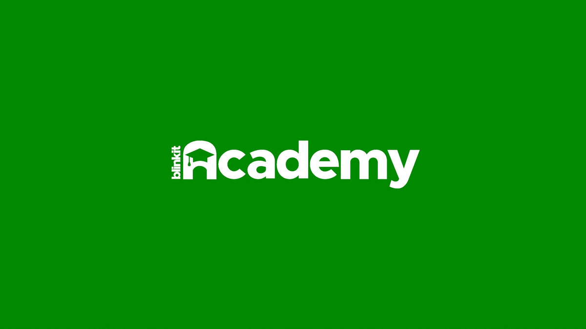 BLINKIT ACADEMY — Logo + Design Language, portfolio image 1