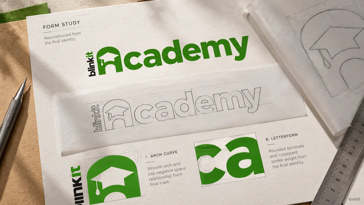 BLINKIT ACADEMY — Logo + Design Language, portfolio image 2