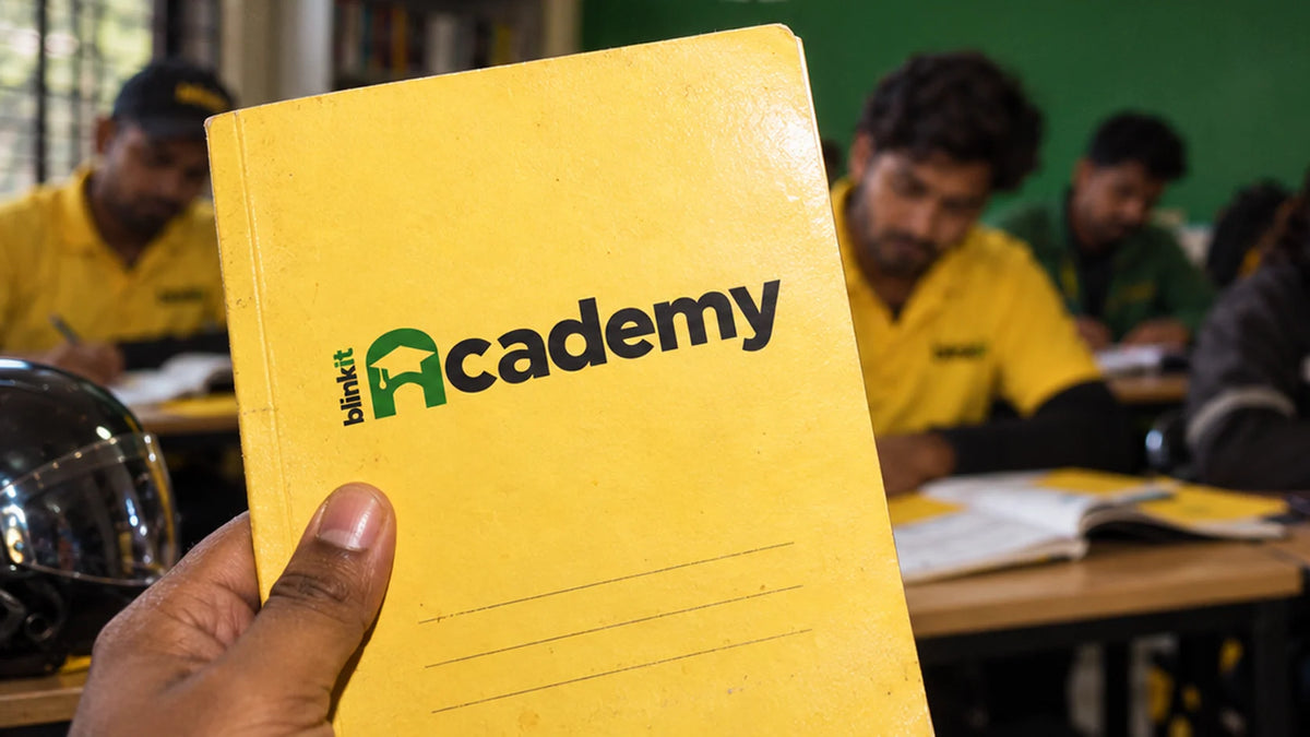 BLINKIT ACADEMY — Logo + Design Language, portfolio image 4