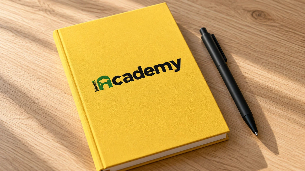 BLINKIT ACADEMY — Logo + Design Language, portfolio image 6