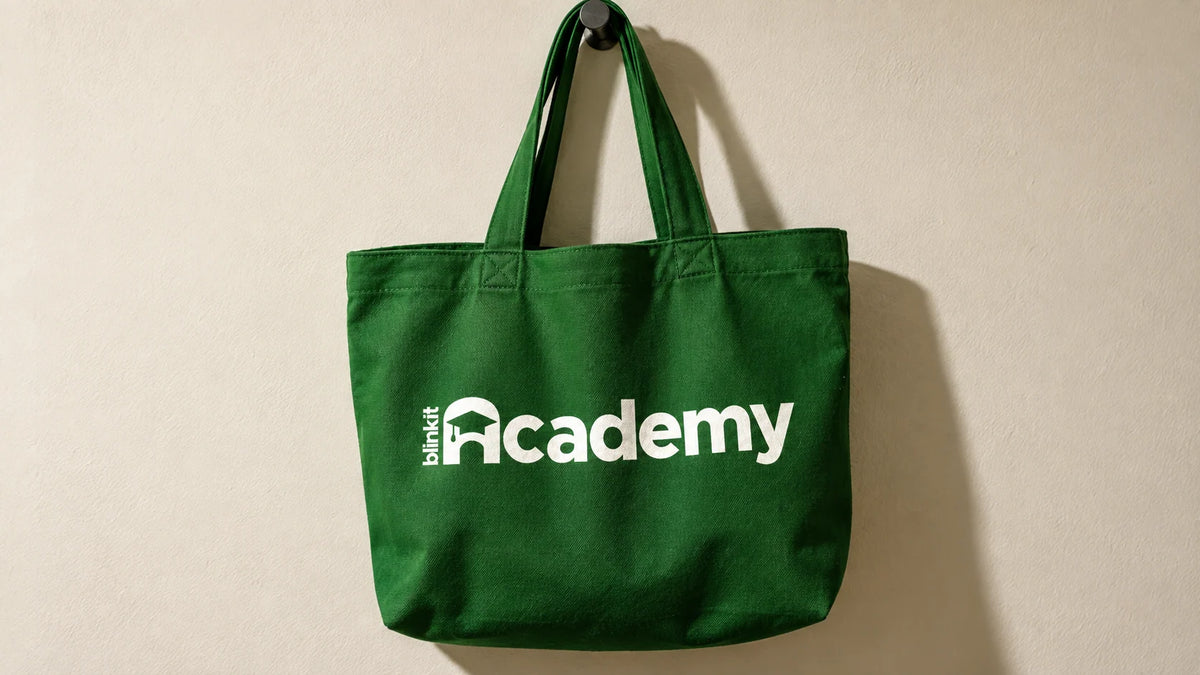 BLINKIT ACADEMY — Logo + Design Language, portfolio image 8
