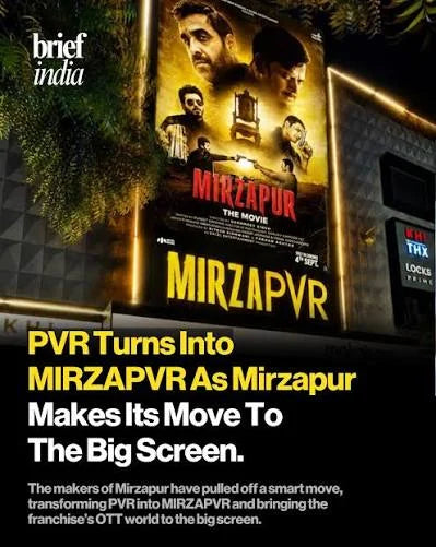 Mirzapur Film — The campaign in view, image 4