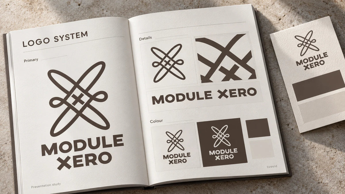 MODULE XERO — Logo + Design System, portfolio image 3