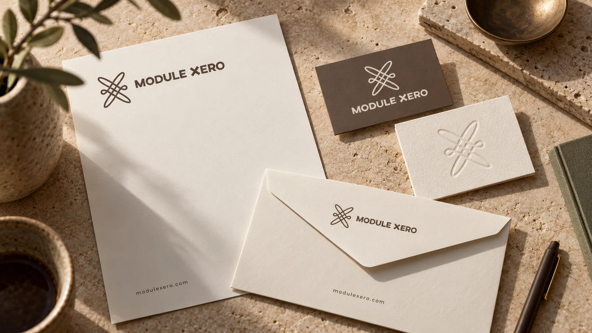 MODULE XERO — Logo + Design System, portfolio image 5