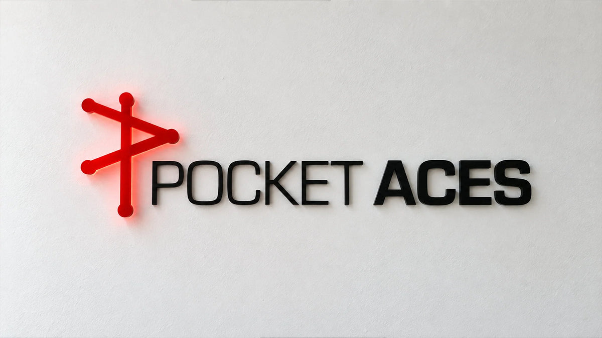 POCKET ACES — Brand Identity + Design System + Spaces + Art, portfolio image 1