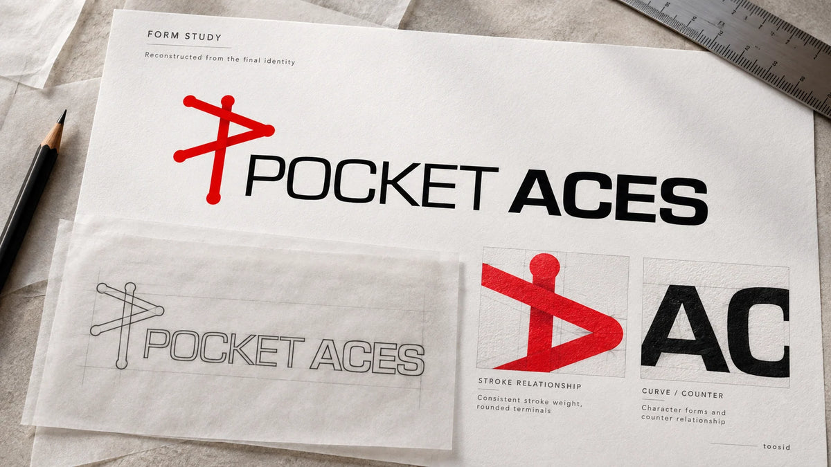 POCKET ACES — Brand Identity + Design System + Spaces + Art, portfolio image 2