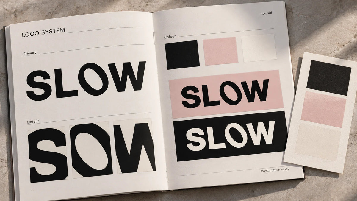 SLOW CAFÉ — Logo Design, portfolio image 3