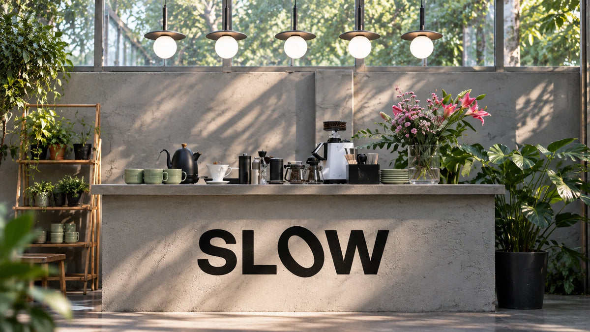 SLOW CAFÉ — Logo Design, portfolio image 9