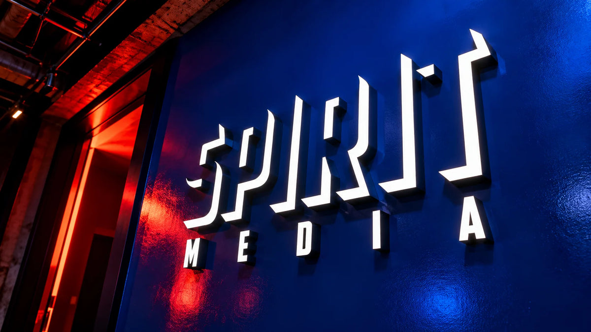 SPIRIT MEDIA — Logo + Design System, portfolio image 9