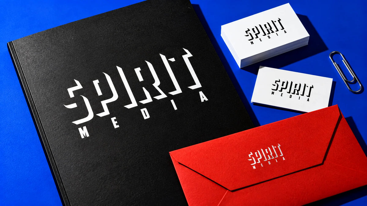 SPIRIT MEDIA — Logo + Design System, portfolio image 13