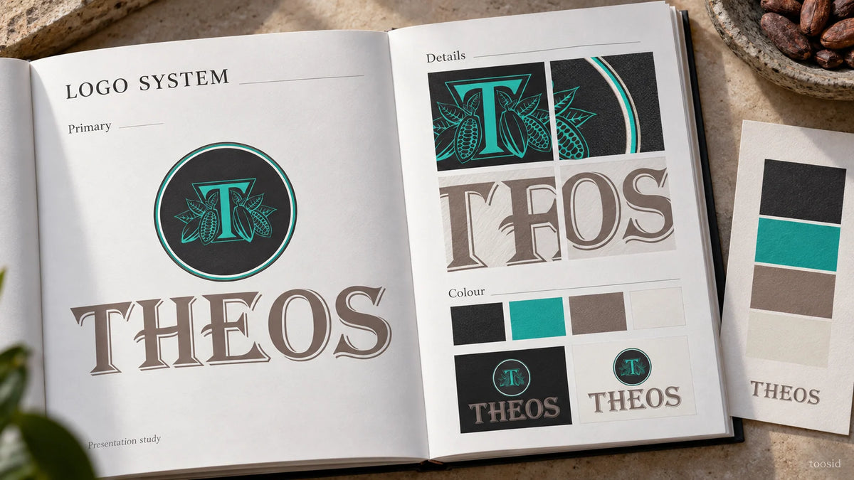 THEO’S — Logo Design · 2010–11, portfolio image 3
